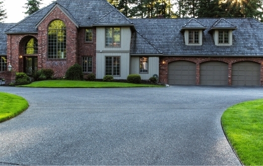 House and driveway